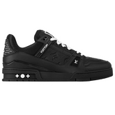 Louis Vuitton Trainer Sneaker Denim Black / White